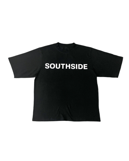 Southside Palm Tee -Black